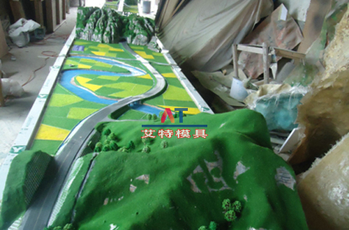 一級公路仿真沙盤模型